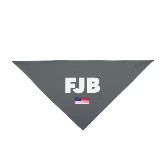 FJB Pet Bandana Dark Grey