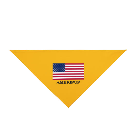 Flag Pet Bandana Yellow