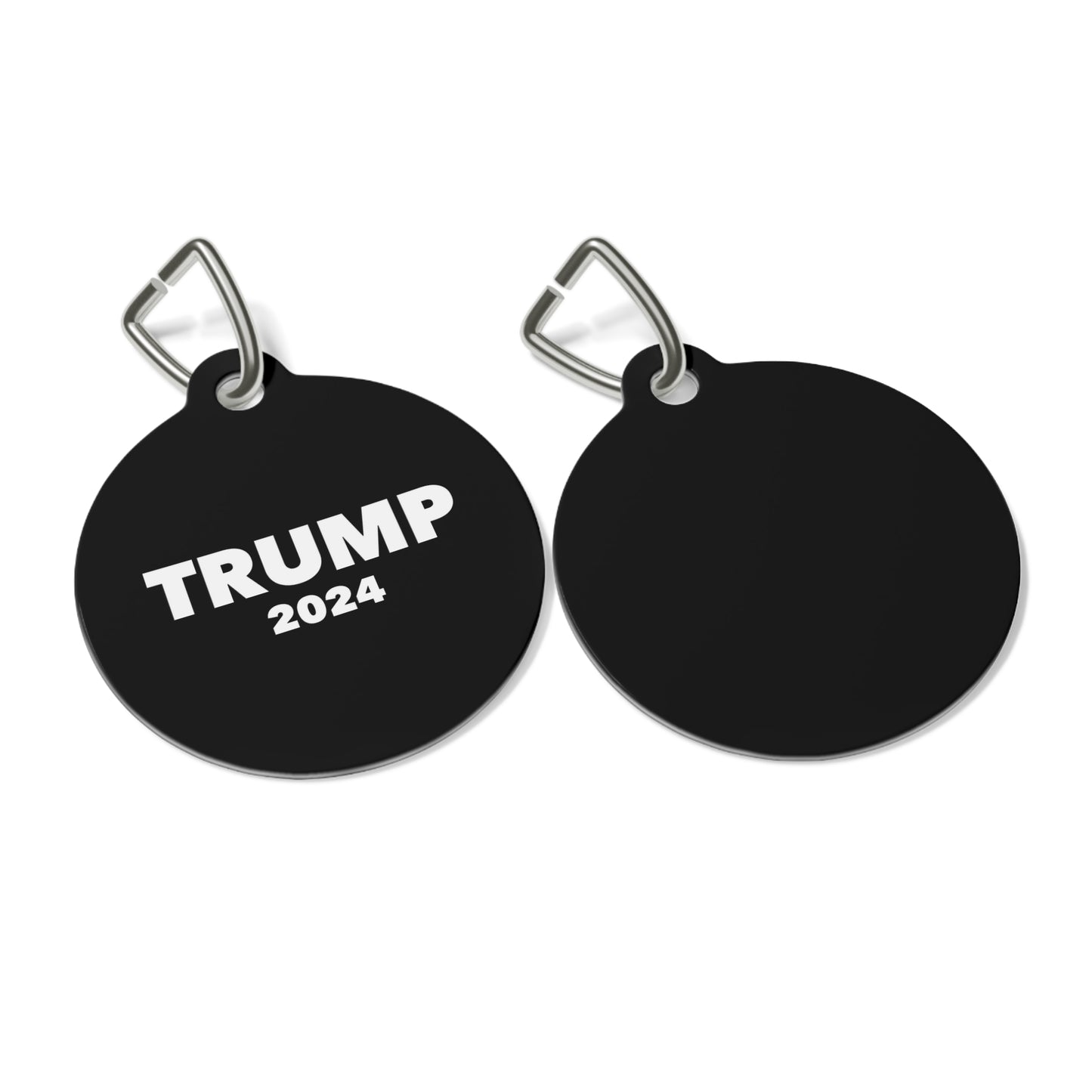 Trump 2024 Pet Tag Black