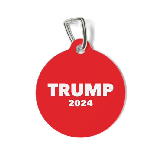 Trump 2024 Pet Tag