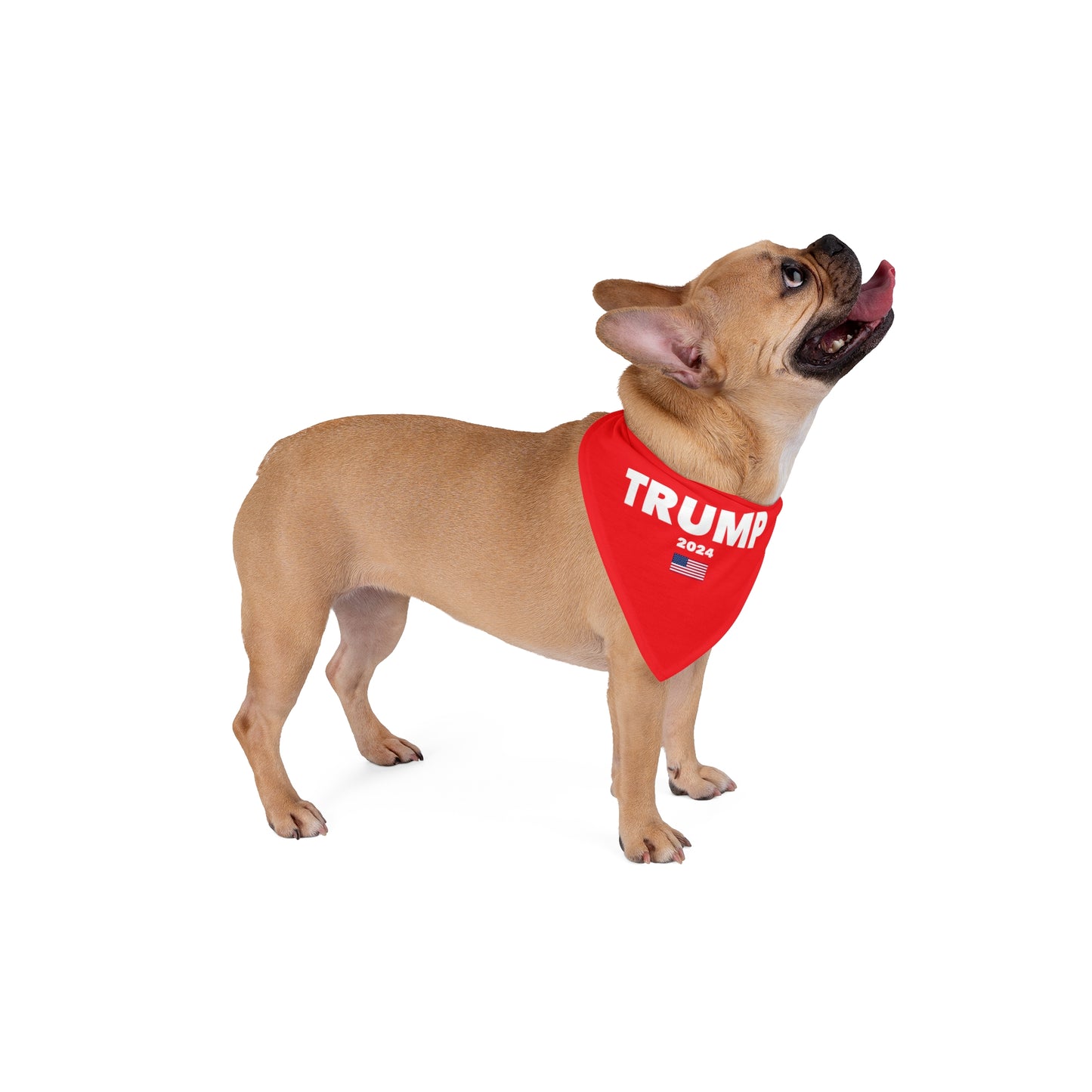 Trump 2024 Pet Bandana Red
