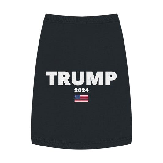 Trump Pet Tank Top Black
