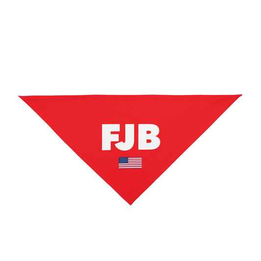 FJB Pet Bandana Red
