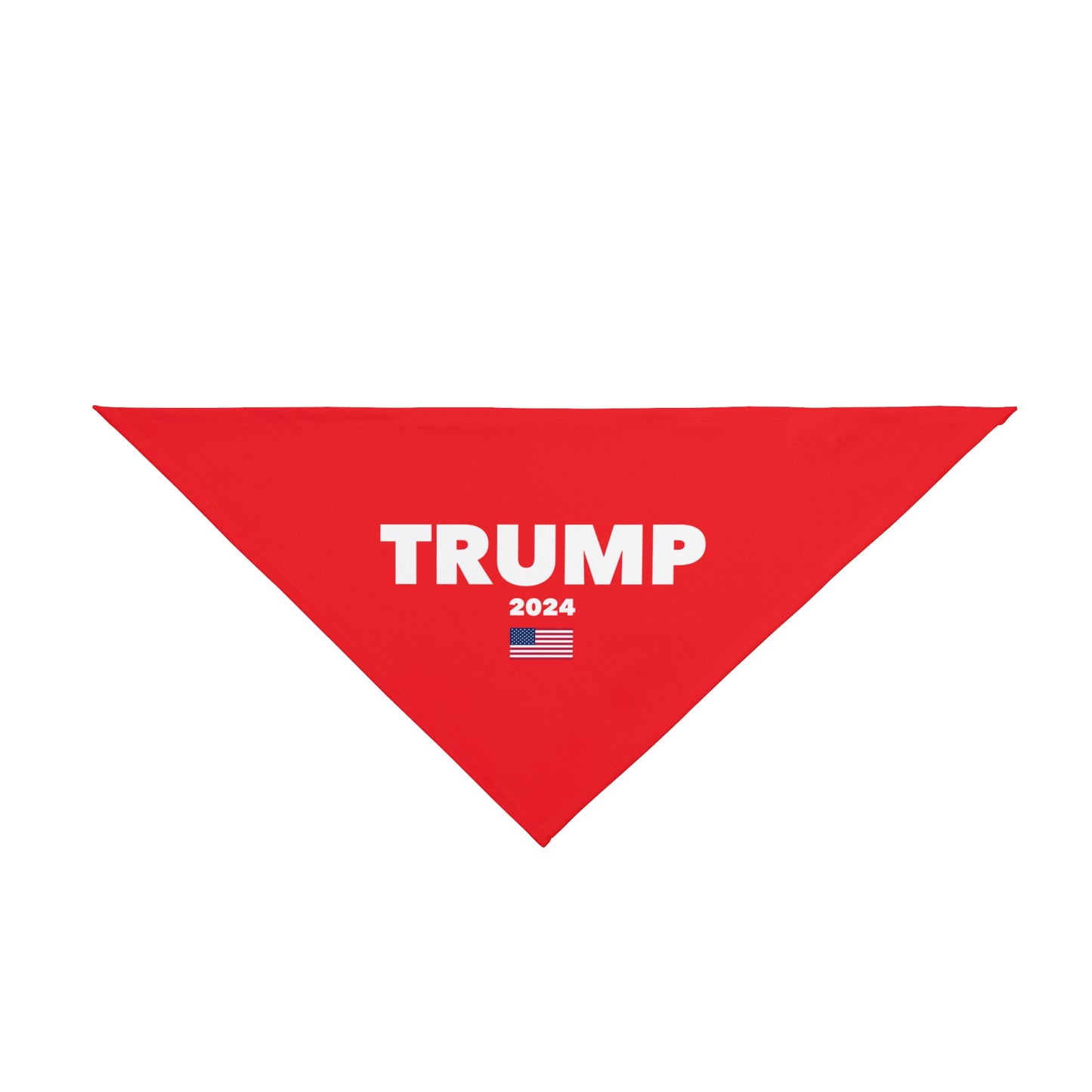 Trump 2024 Pet Bandana Red